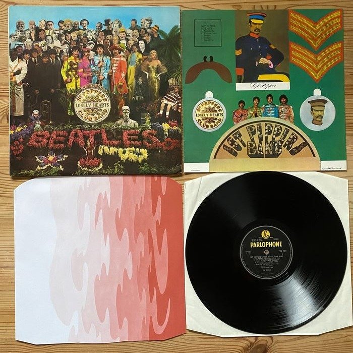 Beatles - Sgt. Pepper's Lonely Hearts Club Band [first UK stereo pressing] nm! - LP Album - 1967/1967
