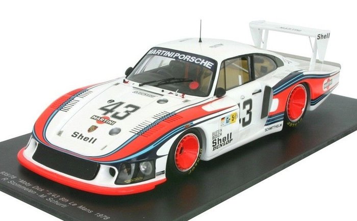 Spark - 1:18 - Porsche 935/78 'Moby Dick' 24H Le Mans 1978 #43 / Extremely Hard To Find !!! - Rolf Stommelen * Manfred Schurti