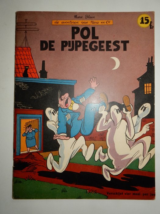 Nero 14 - Pol de pijpegeest - Softcover - First edition - (1955)
