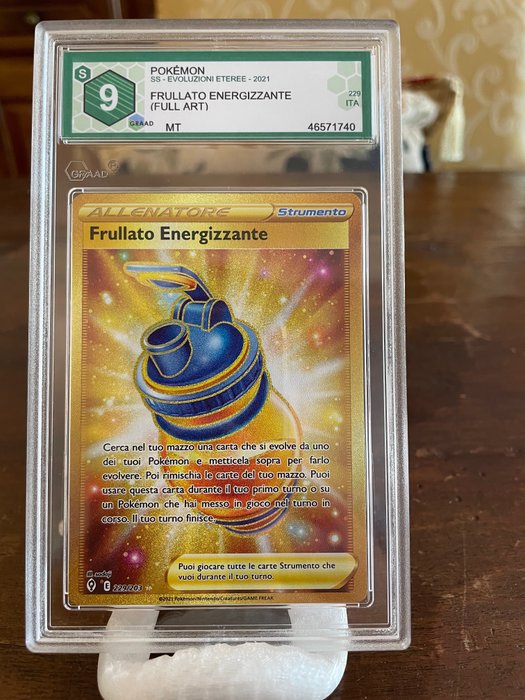 The Pokémon Company - Pokémon - Graded Card Frullato Energizzante Rara Segreta (Full Art) - 2021