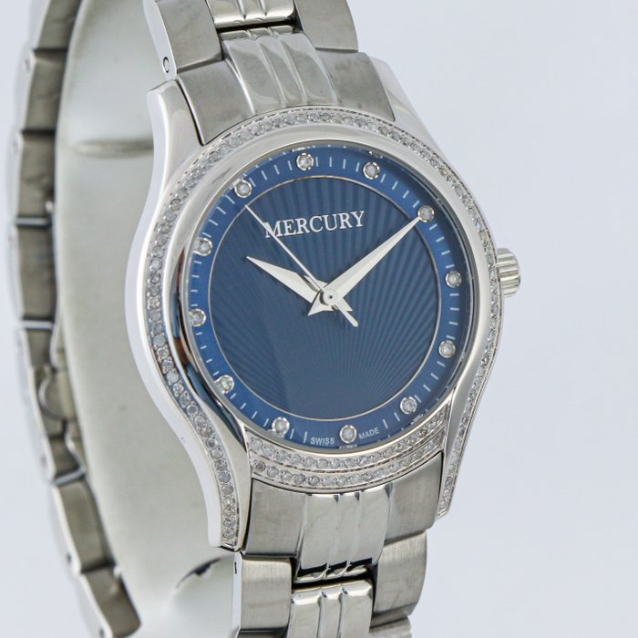 Preview of the first image of MERCURY - Swiss Diamond - ME320-SS-D-9 "NO RESERVE PRICE" - Women - 2011-present.