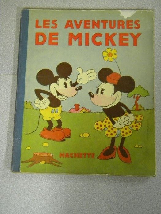 Mickey Mouse 1 - Les aventures de Mickey - Cartonné - EO - (1931)