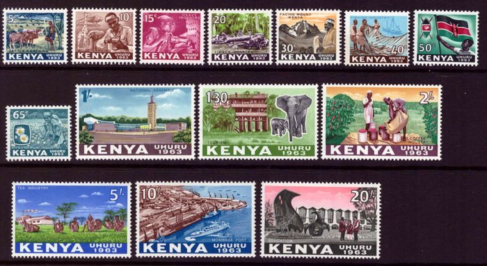 Kenya 1963/1985 - set - Scott