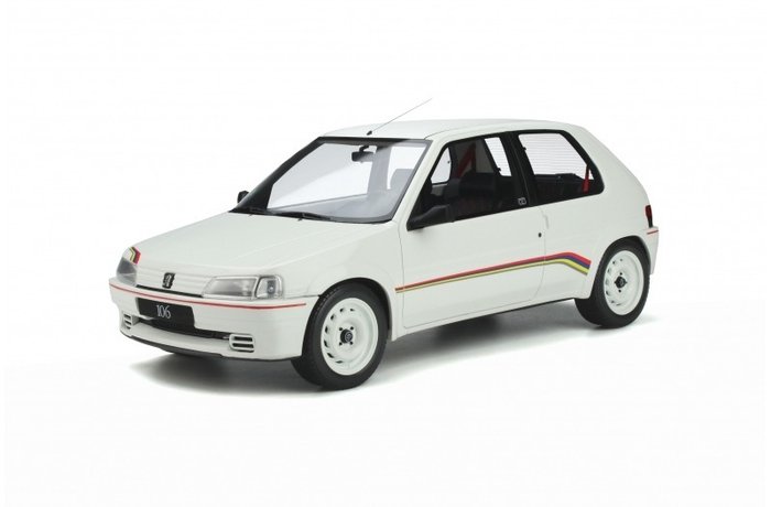 Otto Mobile - 1:12 - Peugeot 106 Rallye - Phase 1 - 1993 - Wit