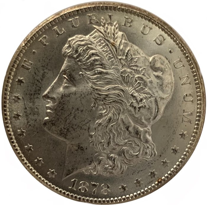United States. Morgan Dollar 1878 CC - Carson City - Scarce