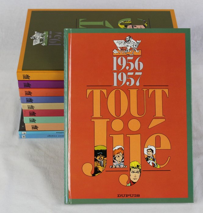 Tout Jijé - 1956 t/m 1977 - 9 bundelingen + Christophe Colomb (2x) - Hardcover - Eerste druk - (1993/1997)