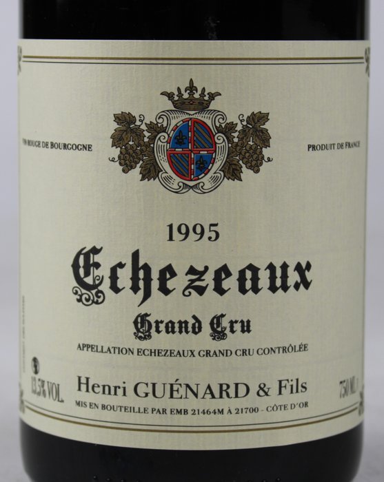 1995 Echezeaux Grand Cru - Henri Guenard & Fils - Borgogna - 1 Bottiglia (0,75 litri)