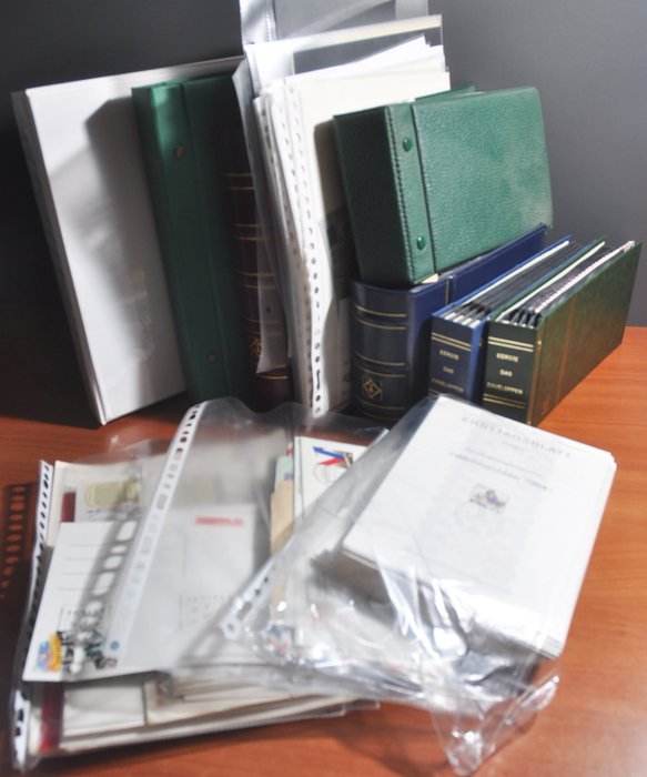 World - Huge box filled with hundreds of covers, FDCs, postal items and much more