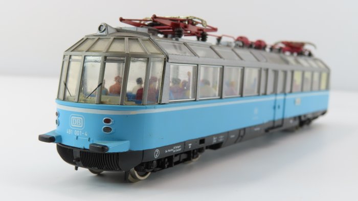 Roco H0 - 43525 - Railcar - Panorama train set BR 491 "Gläserner Zug" - DB