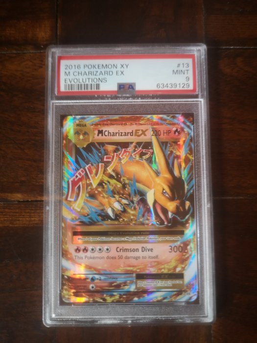The Pokémon Company - Pokémon - Graded Card M Charizard EX (FLF 13) Fuoco Infernale - 2014