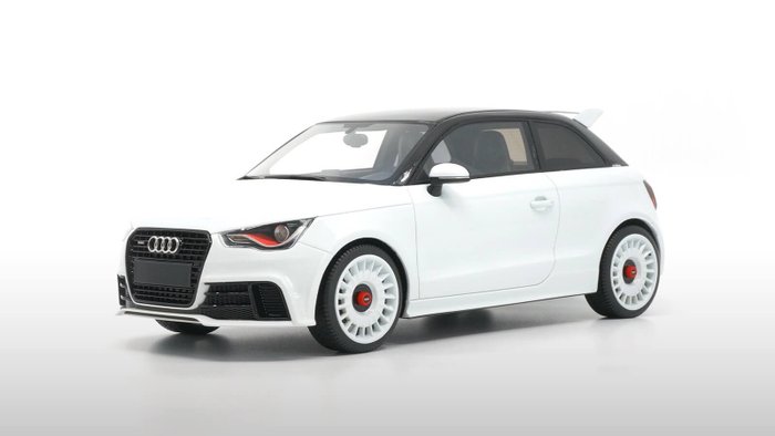 DNA Collectibles - 1:18 - Audi A1 Quattro - Wit - Limited Edition!