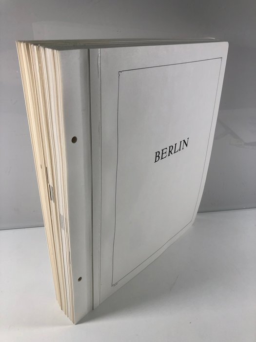 Berlin 1954/1990 - BERLIN, complete collection MNH 1955-1990 on KABE preprint