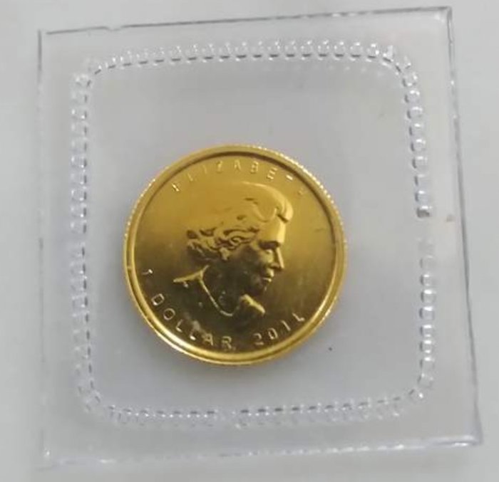 Canada. 1 Dollar 2011 Elizabeth II, 1/20 Oz