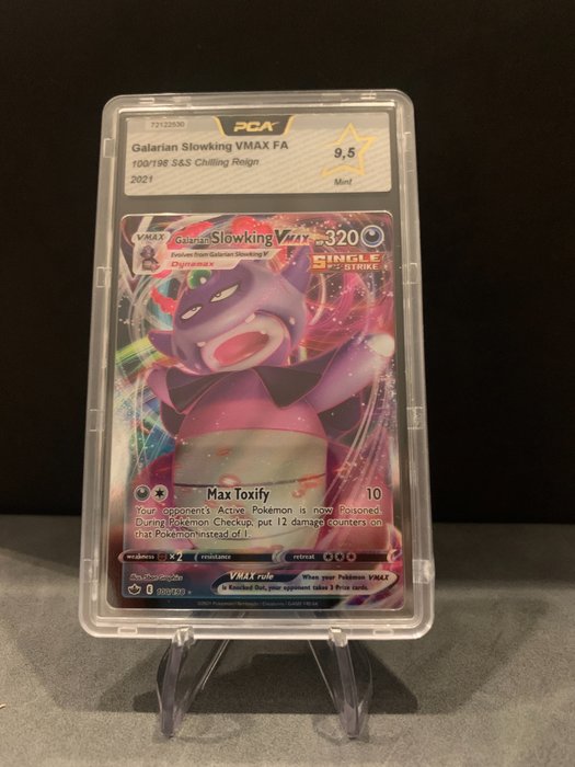 Chilling Reign - Pokémon - Graded Card PCA 9,5 Slowking VMAX FULL ART - 2021