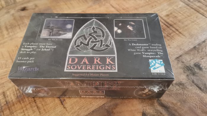 Wizards of The Coast - Carte à collectionner Rare Dark sovereigns sealed booster box / Vampire TCG