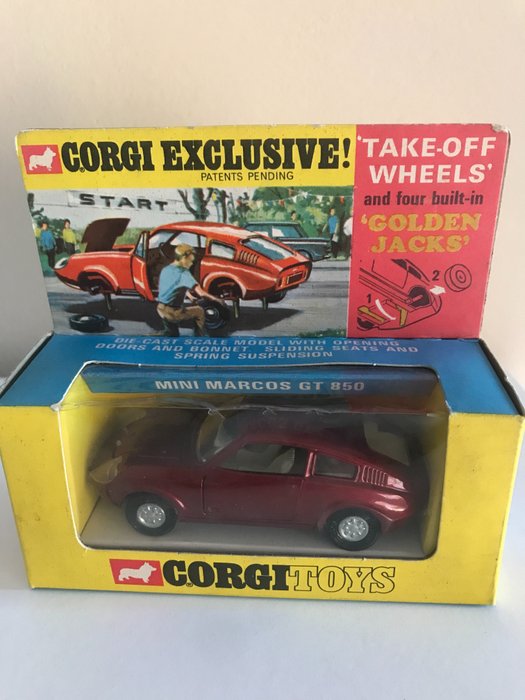 Corgi - 1:43 - Corgi Toys 341, Mini Marcos GT 850