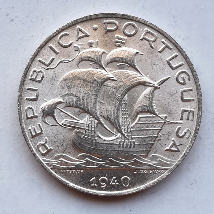 Portugal. República. 5 Escudos 1940