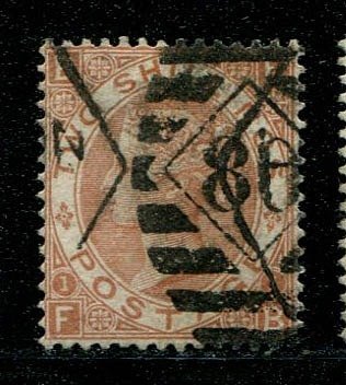 1880 - 2 shilling brown