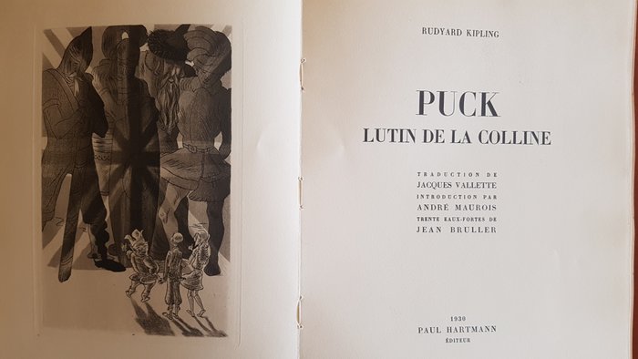 Rudyard Kipling / Jean Bruller - Puck. Lutin de la colline - 1930
