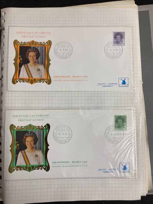 Monde - The Netherlands collection, FDCs, letters, Airmail, covers in four folders, also some worldwide here