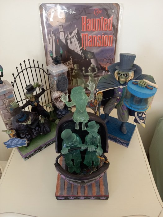 Disney Traditions - 3x Figurine - The Haunted Mansion (6002706, 4053365, 4044185)