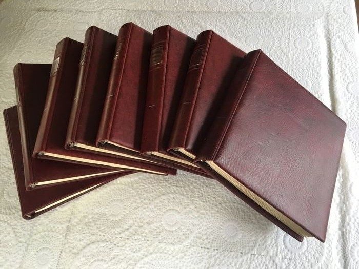Germany, Federal Republic 1949/2015 - Collection in eight Lindner ring binding albums
