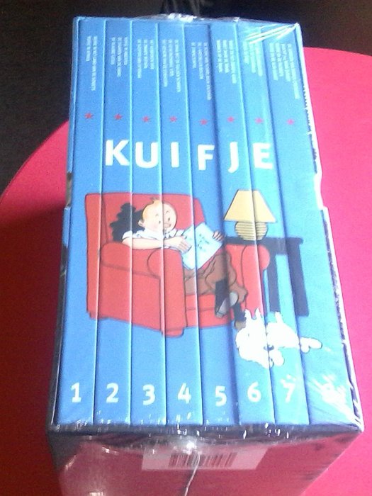 Kuifje - 8 albums in box - De avonturen van Kuifje - Hardcover