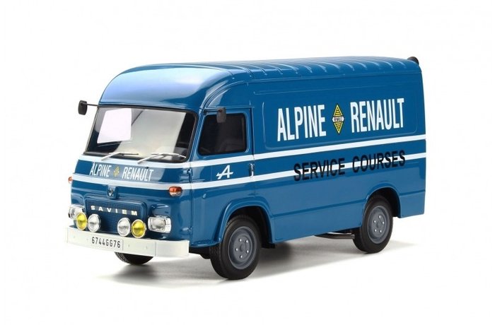 Otto Mobile - 1:18 - Saviem SB2 - Assistance course Alpine - 1968
