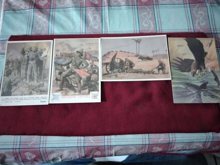 Italy - Salvation Army - Postcards (Collection of 4) - 1936-1942
