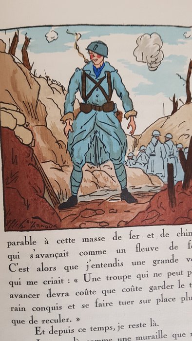Guy Arnoux - Histoire de La Ramée, soldat français - 1918
