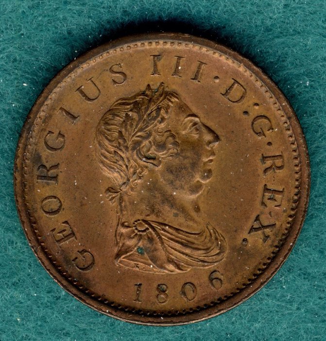 Großbritannien - 1 Penny 1806 - George III.