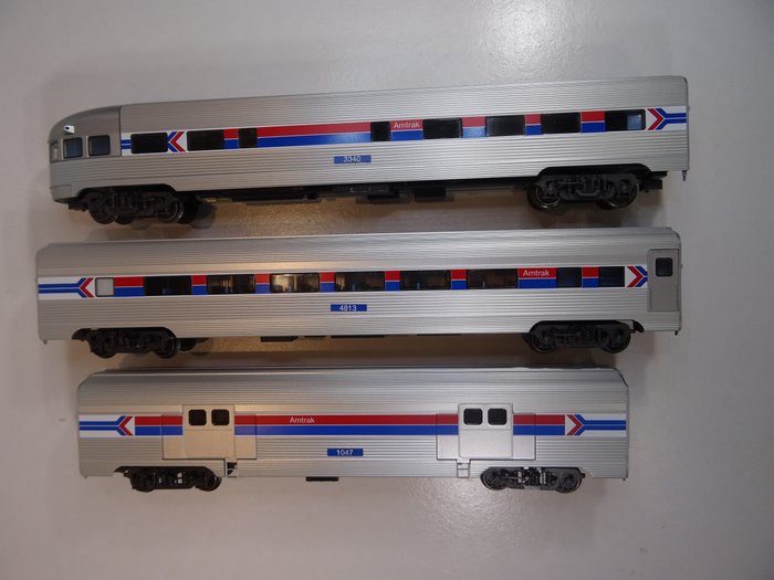 Märklin H0 - 43600 - Passenger carriage - Carriages from the Streamliner set, 3 pieces - Amtrak