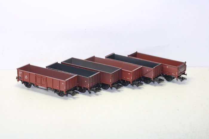 Märklin H0 - 46021 - Freight wagon set - Car set "The young DB" with 6 open freight cars - DB