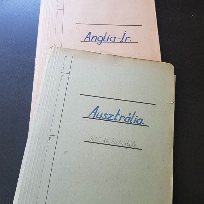 Europe 1850/1980 - England, Portugal, Spain, Greece in folders
