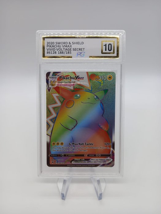 The Pokémon Company - Graded Card PIKACHU VMAX 188/185 GRADE 10 - VIVID VOLTAGE