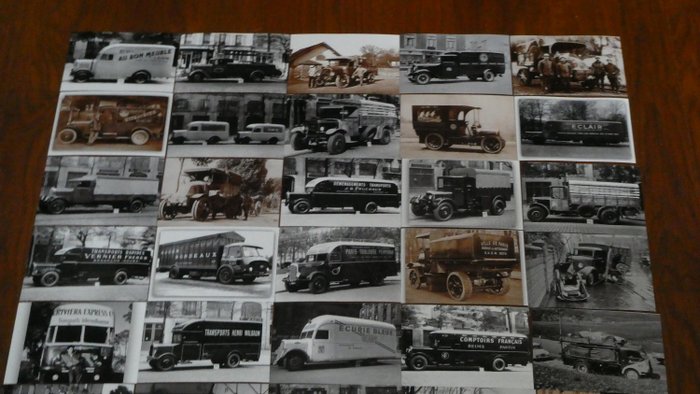 Image 2 of Photograph - 50 photos de camions - Panhard - Berliet - Saviem - Renault - Citroën - Studebaker - B