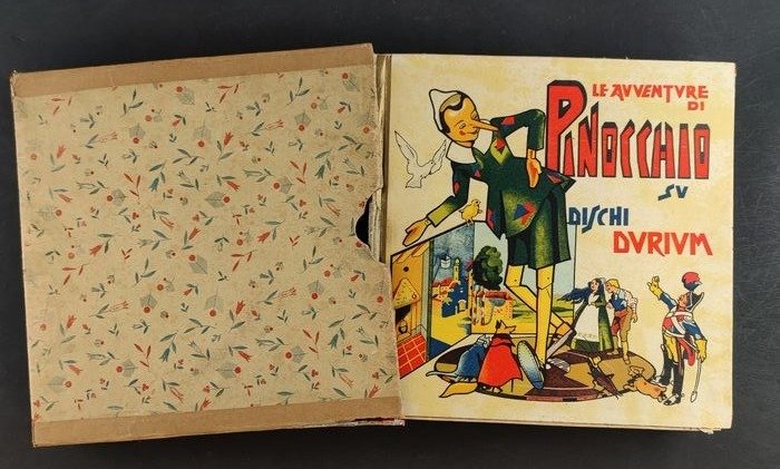 Pinocchio - Cofanetto Completo "Pinocchio Su Dischi Durium" - Hardcover - First edition