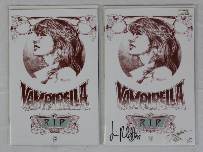Vampirella - lives R.I.P. - 2x waarvan 1x genummerd en gesigneerd, met certificaat - First edition - (1996)