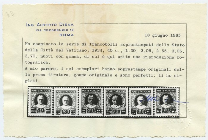 Vatican City 1929/1980 - Collection of regular mail, airmail, express stamps, postage-due stamps and parcels of the period