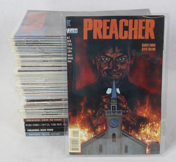 Preacher - Deel 1 t/m 50 + 65 + 66 - Saint of killers - specials - bundelingen - 65x - (1995/2000)