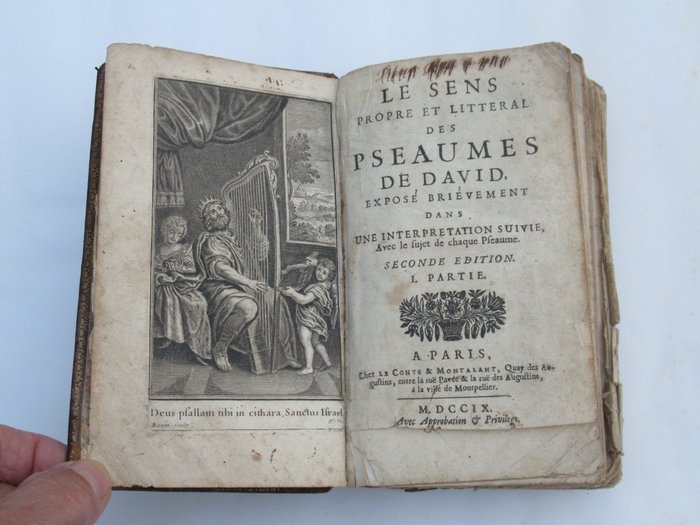 Le Sens propre et littéral des Pseaumes de David - 1709