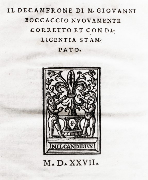 Giovanni Boccaccio - Decamerone - 1729