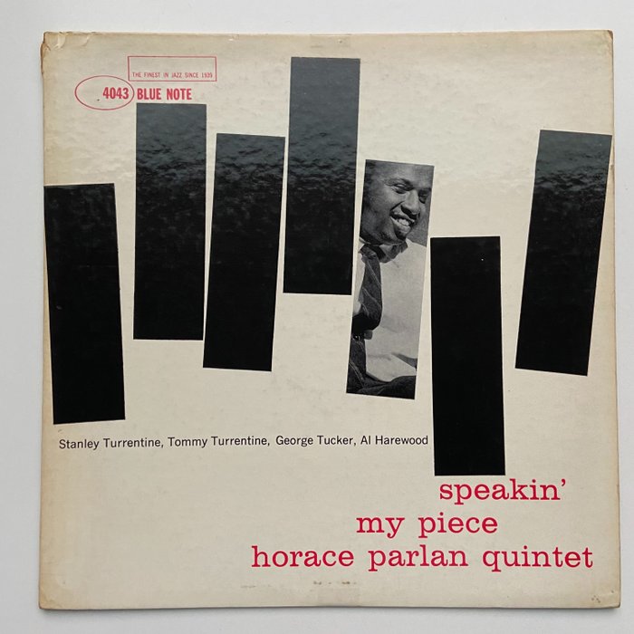 Horace Parlan - Speakin’ My Piece [US 1st mono] - LP Album - 1960