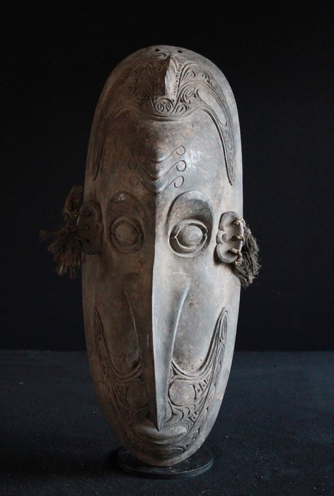 Dance mask for a Tumbuan dance costume (1) - Wood - Papua New Guinea 