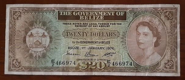 Belize - 20 Dollars 1 januari 1976 - Pick 37c