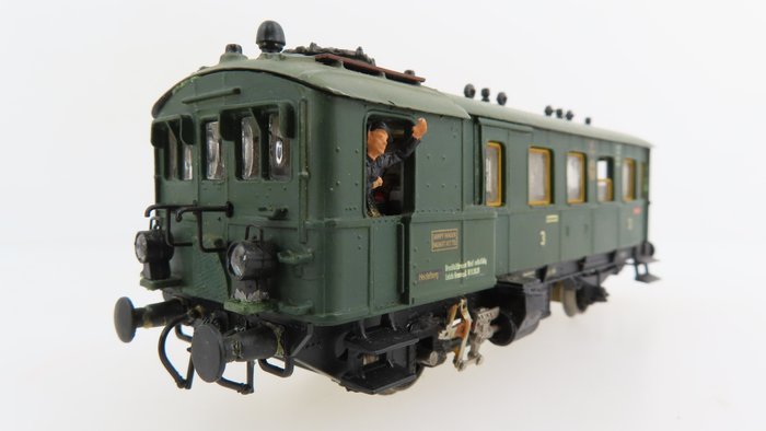 M+F H0 - 011 - Steam locomotive - kittel steam car - DRG