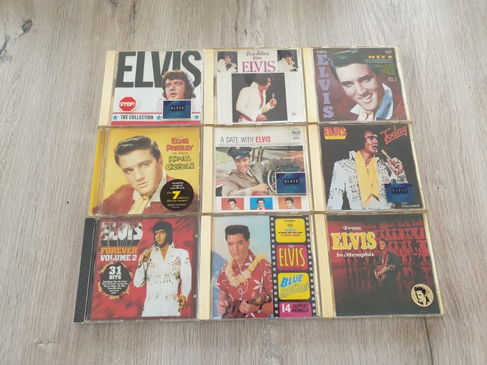 Elvis Presley - Multiple titles - CD's - 1980/1980