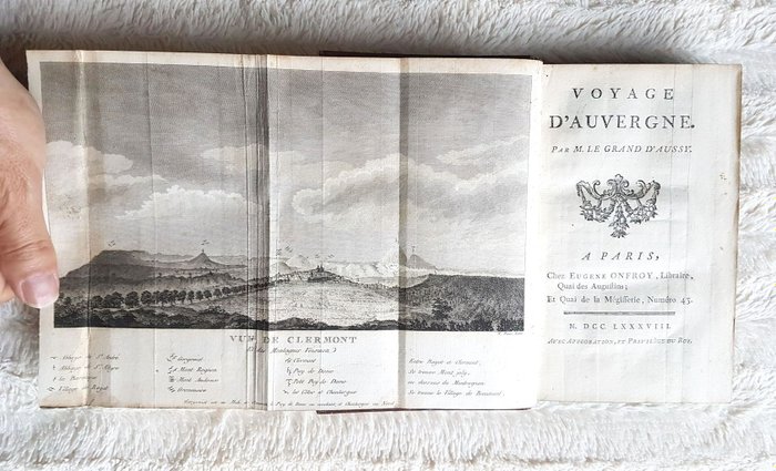 Le Grand ou Legrand d'Aussy - Voyage d'Auvergne - 1788