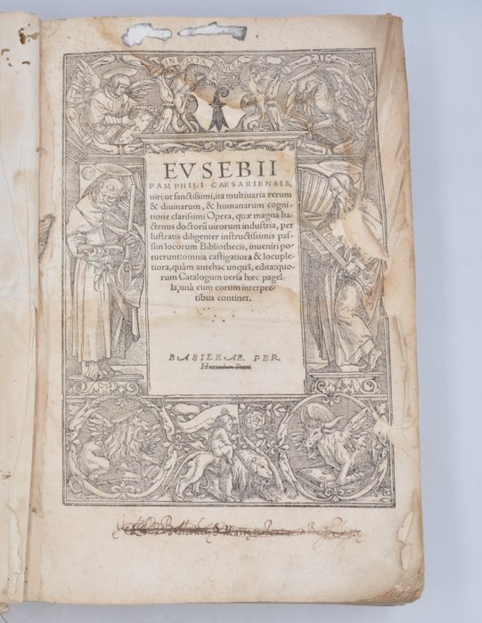 Eusebius - Pamphili Caesariensis - 1549