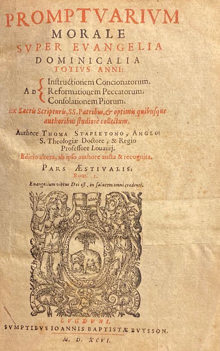 Thomas Stapleton - Promptuarium morale super evangelia dominicalia totius anni - 1596